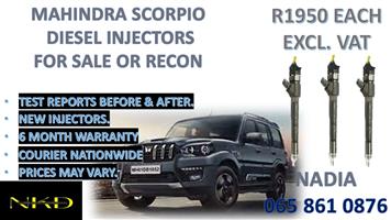 DIESEL INJECTORS FOR SALE FOR HYUNDAI SCORPIO - REBUILT
