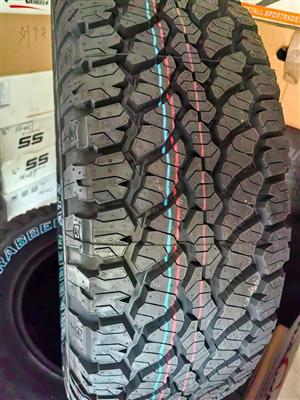 265/70/17 General Grabber AT3 brand new tyres set