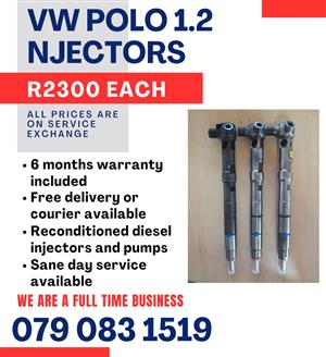 VW POLO 1.2 INJECTORS FOR SALE 