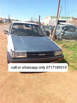 Toyota corolla for stripping, 2E engine 