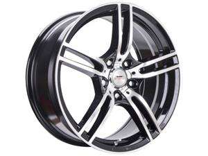 17″ A-line Destiny 4/100 BKMF Alloy Wheels