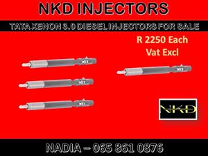 TATA XENON 3.0 DIESEL INJECTORS FOR SALE ON SERVICE EXCHANGE OR RECON