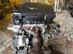 Peugeot c1 engine end gearbox good condition mast go today