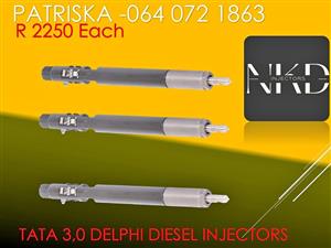 AFFORDABLE DIESEL INJECTORS FOR TATA 3.0 DELPHI DIESEL INJECTORS FOR SALE