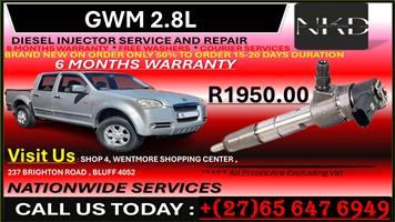 GWM 2.8 DIESEL INJECTORS