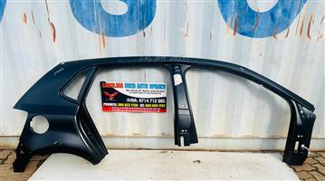 VW Polo 6 hatchback right side panel/section (2009-2022)