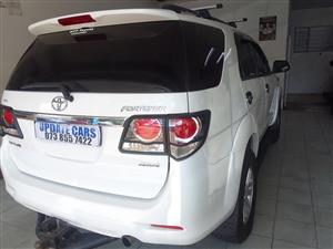 2016 Toyota Fortuner 3.0 D4D 4x4 Manual, Diesel, White Color  92000km