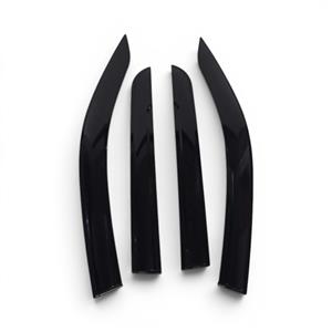 GripForge Gloss Black Windshields for Toyota Hilux Revo 2015 (front and rear)