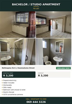 Bachelor apartment 