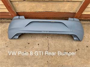 VW Polo 8 GTI Rear Back Bumper