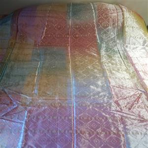 Throw/Bedspread, New 100% Silk, Pink, imported from Bali, Size King
