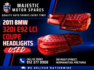 2011 BMW 320i E92 LCI Coupe Tail Lights for Sale – (New)