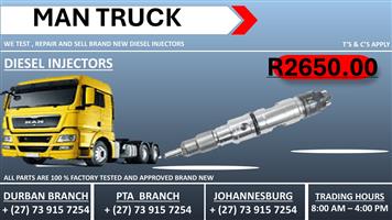 Man Truck Diesel Injectors 