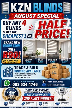 Blinds 3 + 1 Special 