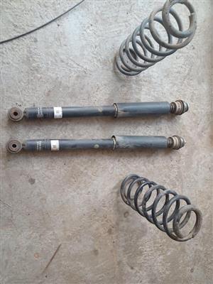 Toyota Etios Sprint XS 1.5 Hatchback Rear Shocks & Springs