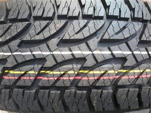 New tyres. 265.65.17 Bridgestone Dueler 
