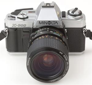 Minolta X300 analogue camera
