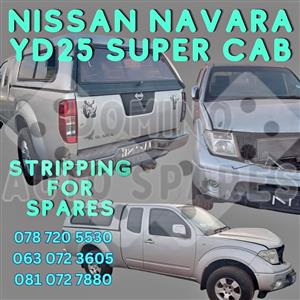 Nissan Navara YD25 Stripping for Spares. 