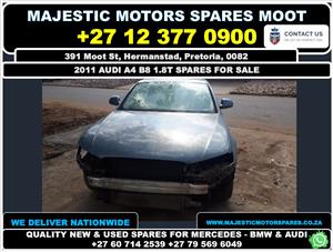 2011 Audi A4 B8 1.8T used spares and parts for sale