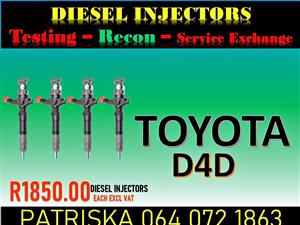 Get Your Diesel Running Like New – Recon Injectors Available TOYOTA D4D