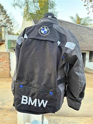 BMW motorcycle jacket. Will fit a large to xl. Really good condition. Worn only a handful of times.
