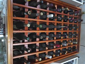 Wine rack with 36 bottels wine