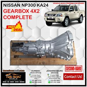 NISSAN NP300 KA24 GEARBOX 4X2