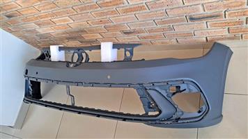 VW POLO Mk9 2023 on brand new front bumpers with pdc holes for sale 