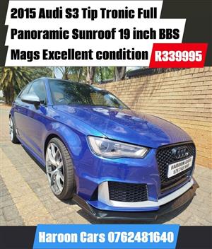 2015 Audi S3 Tip Tronic spare keys immaculate condition 