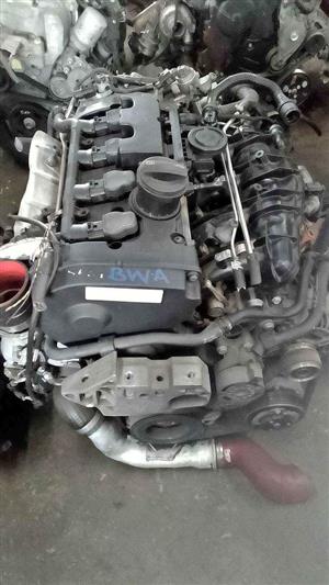 VW BWA COMPLETE ENGINE FOR SALE