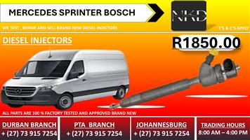 Mercedes Sprinter Bosch Diesel Injectors 