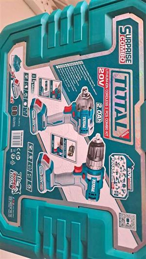 Brand New Total Tools  Brushless Motor Impact Wrench & Cordless Drill