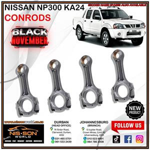 NISSAN NP300 KA24 CONRODS
