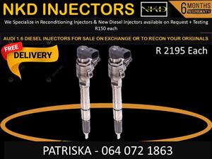 DIESEL INJECTORS FOR AUDI 1.6 FOR SALE