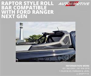 Raptor Style Roll Bar compatible with Ford Ranger Next Gen - Supplied