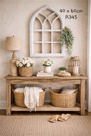 Decor hout rame