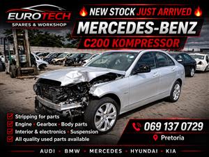 Mercedes W204 C200 stripping for spares