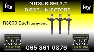 NEW DIESEL INJECTORS FOR SALE FOR MITSUBISHI TRITON 3.2