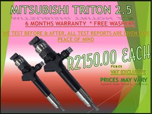 Mitsubishi Triton 2.5 Diesel Injectors