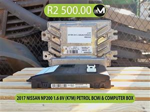 2017 NISSAN NP200 1.6 8V (K7M) PETROL BCMI & COMPUTER BOX