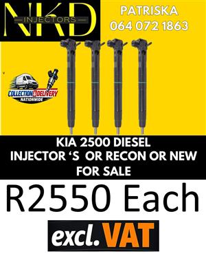 KIA 2500 - NEW AND RECONDITION DIESEL INJECTORS 