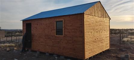 Wooden and nutec houses