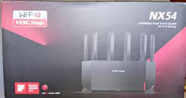 H3C Magic NX54 AX5400 Wi-Fi 6 Gigabit Router – High-Performance Whole Home Coverage 