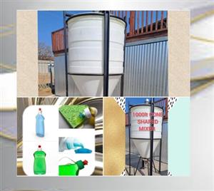  Cone shape for easy draining of products