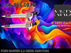 FORD RANGER 2.2 DIESEL INJECTORS FOR SALE OR RECON