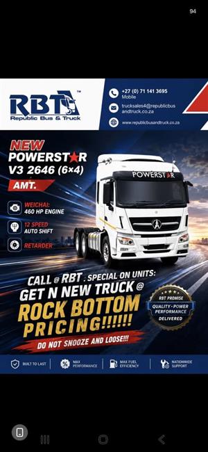 New Powerstar VX 2646 (6×4)