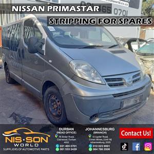 NISSAN PRIMASTAR STRIPPING FOR SPARES