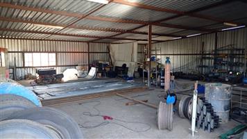 154m2 Small factory on a plot in Putfontein, Benoni