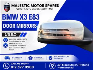 2004 BMW X3 E83 3.0i SUV Door Mirrors for Sale – Used 