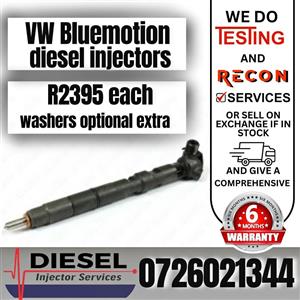 VW Bluemotion diesel injectors for sale